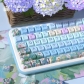 Daisy 104+34 / 54 MDA / Cherry / MCA Profile 4-sided Clear Keycap Set Cherry MX PBT Dye-subbed for Keyboard